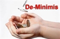  Вижте какви са ставките по помощта de minimis