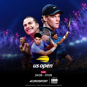 Гледайте US OPEN по Eurosport в мрежата на Телекабел 