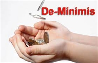  Вижте какви са ставките по помощта de minimis