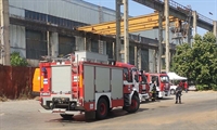 Пожаро-тактическо учение се проведе в „Порт Булмаркет“