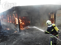 Голям пожар унищожи 4 постройки в Самораново
