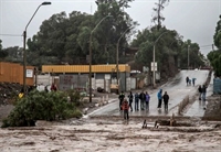 Благоевградските строители в Чили: В средата на пустинята стана потоп!